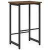 vidaXL Tabouret de bar Ch&ecirc;ne fum&eacute; 40 x 32 x 74 cm Bois d'ing&eacute;nierie