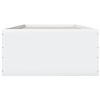 vidaXL Cadre de lit sans matelas blanc 100x200 cm