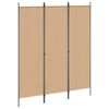 vidaXL Paravent Beige 150 x 180 cm Tissu