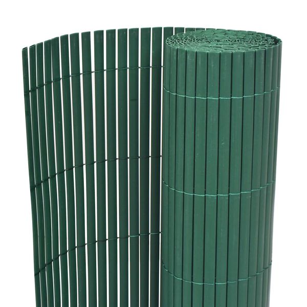 vidaXL Cl&ocirc;ture de jardin Vert 150 x 500 cm PVC