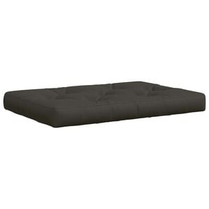 vidaXL Coussin de si&egrave;ge en palette VIANEN 100 % polyester Anthracite