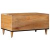 vidaXL Table basse Naturel 80 x 50 x 40 cm Bois de mangue massif