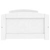 vidaXL Lit de jour avec 2 tiroirs sans matelas IRUN blanc 90x200 cm