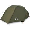 vidaXL Tente de p&ecirc;che 5 personnes vert olive imperm&eacute;able