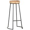 vidaXL Tabourets de bar lot de 2 bois d'acacia massif