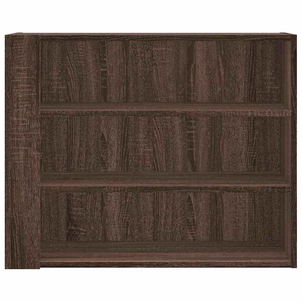 vidaXL Armoire murale ch&ecirc;ne marron 75x35x60 cm bois d'ing&eacute;nierie