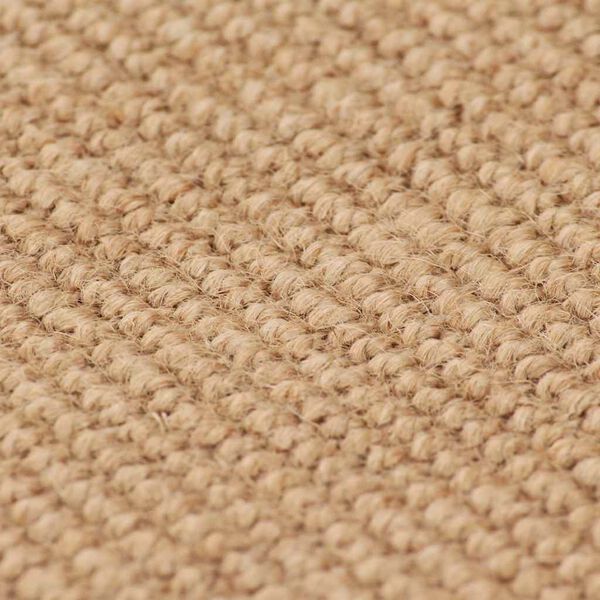 vidaXL Tapis en jute avec support en latex 160x230 cm Naturel