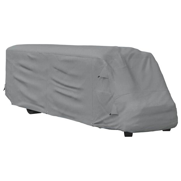 vidaXL Housse de camping-car gris 870x235x275 cm tissu non tiss&eacute;