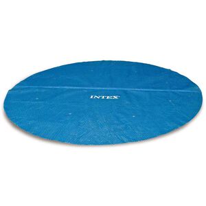 Intex Couverture solaire de piscine ronde 244 cm