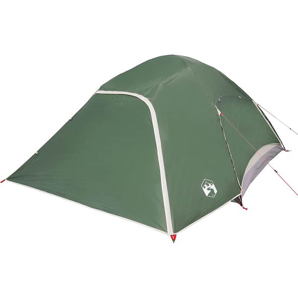 vidaXL Tente familiale à dôme 6 personnes vert imperméable