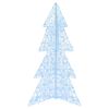 vidaXL Sapin de No&euml;l avec 160 LED Blanc Froid 150 cm Acrylique