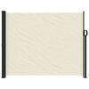 vidaXL Auvent latéral rétractable crème 160x500 cm