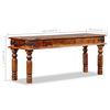 vidaXL Banc Bois massif 110x35x45 cm