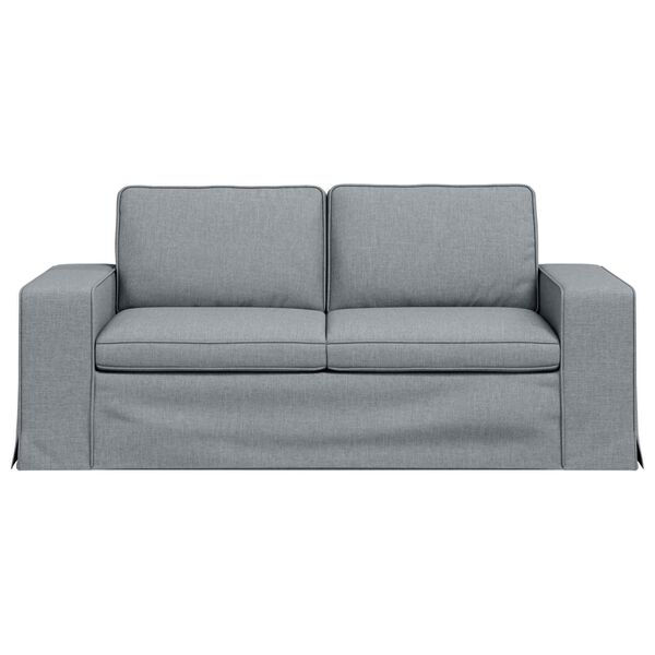 vidaXL Canap&eacute; Gris clair 182 x 80 x 82 cm tissu