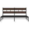 vidaXL Cadre de lit sans matelas avec t&ecirc;te de lit 183x213 cm