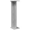 vidaXL Support de Plante Sonoma gris 25 x 25,5 x 100,5 cm