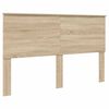 vidaXL T&ecirc;te de lit Ch&ecirc;ne Sonoma 160 cm Bois d'ing&eacute;nierie