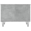 vidaXL Table basse Gris b&eacute;ton 60x44,5x45 cm Bois d'ing&eacute;nierie