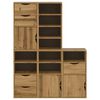 vidaXL Armoires lat&eacute;rales 5 pcs ODDA 40x24x79 cm bois massif pin