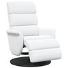 vidaXL Fauteuil inclinable Blanc 98 x 71 x 106 cm PU