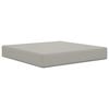 vidaXL Coussin de canap&eacute; d'ext&eacute;rieur Gris 60 x 60 x 8 cm Polyester