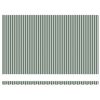 vidaXL Auvent R&eacute;tractable Vert et blanc 500 &times; 300 cm Polyester, M&eacute;tal