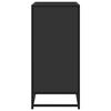 vidaXL Buffet noir 68x35x76 cm bois d'ing&eacute;nierie