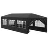 vidaXL Tente de r&eacute;ception 3x9 m Anthracite