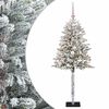 vidaXL Arbre de No&euml;l Artificiel avec Boule 120 cm 150 LED Blanc chaud