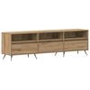 vidaXL Meuble TV 150 x 30 x 44,5 cm ch&ecirc;ne artisanal Bois d'ing&eacute;nierie
