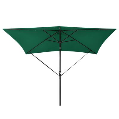 vidaXL Jeu de bande de protection anti-vent parasol Noir Polypropylène