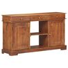 vidaXL Buffet 135x35x75 cm Bois d'acacia solide