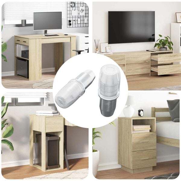 vidaXL Panneau de rayon 2 pcs Argent&eacute; 7 x 16 mm Fer