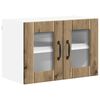 vidaXL Armoire de cuisine Lucca 2 pcs Ch&ecirc;ne artisanal 60 x 31 x 40 cm