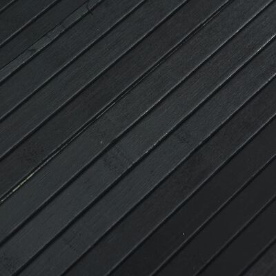 vidaXL Cloison de séparation noir 165x800 cm bambou