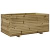 vidaXL Jardini&egrave;re 110x60x49,5 cm bois de pin impr&eacute;gn&eacute;