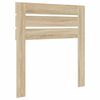 vidaXL T&ecirc;te de lit Ch&ecirc;ne Sonoma 75 cm Bois d'ing&eacute;nierie