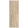 vidaXL Meuble TV mural Chêne sonoma 37x37x107 cm Bois d’ingénierie