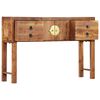 vidaXL Table console 120x30x80 cm Bois d'acacia massif