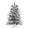 vidaXL Sapin de No&euml;l Artificiel &agrave; Branches Articul&eacute;es Blanc 150 cm