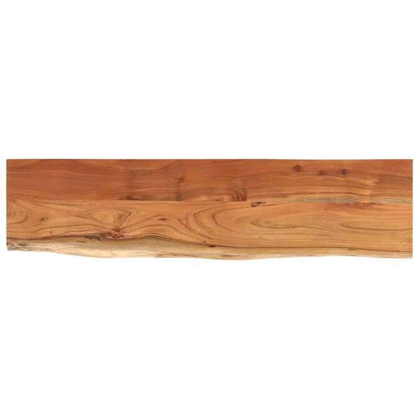 vidaXL Dessus de table 160x40x3,8 cm rectangulaire bois massif acacia