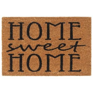 vidaXL Tapis de porte naturel 40x60 cm fibre de coco touffet&eacute;