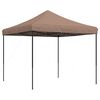 vidaXL Tente de f&ecirc;te Marron 292 x 292 x 315 cm Tissu Oxford