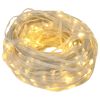 vidaXL Guirlandes lumineuses 150 LED Blanc chaud 15 m