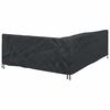 vidaXL Housse pour meubles Noir 250 x 180 x 80 cm Tissu Oxford 600D