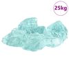 vidaXL Pierres de Jardin Turquoise 12 cm Verre