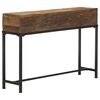 vidaXL Table console 120x30x80 cm bois de r&eacute;cup&eacute;ration massif