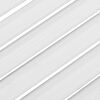 vidaXL Portes battantes &agrave; persiennes 2 paires blanc 100 x 100 cm