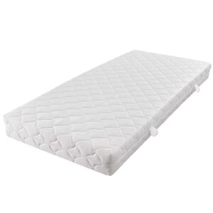 vidaXL Matelas avec housse lavable 200 x 180 x 17 cm H3