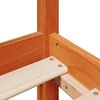 vidaXL Cadre de lit sans matelas cire marron 180x200cm bois pin massif
